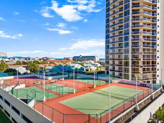 a view of a bike in front of a garage