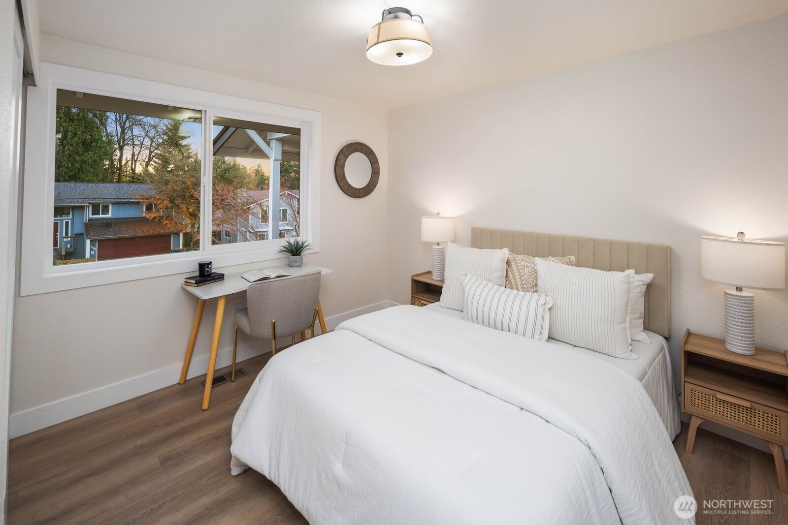 2525 178th Street Southeast Bothell, WA 98012 - Photo 23 of 39 a bedroom with a bed and a table