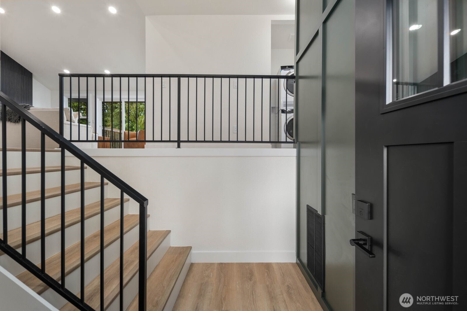2525 178th Street Southeast Bothell, WA 98012 - Photo 4 of 39 a view of staircase with railing and white walls