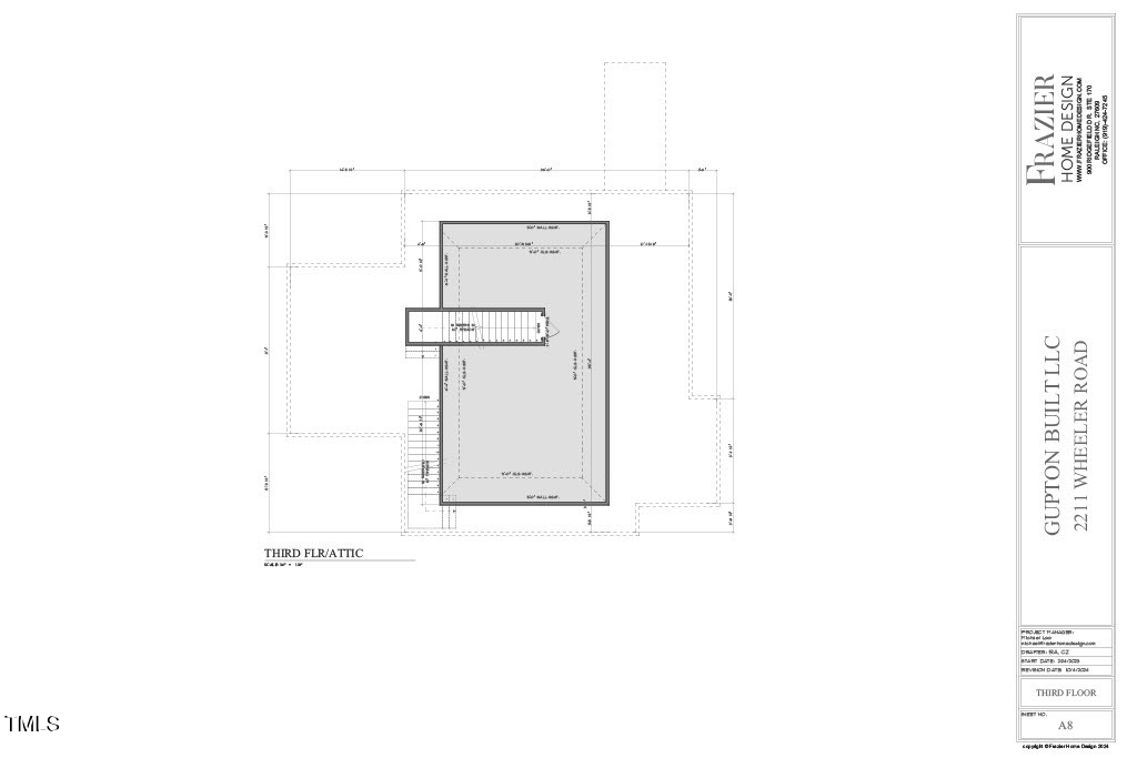2211 Wheeler Road Raleigh, NC 27607 - Photo 9 of 9 a close up of a wall with a white wall