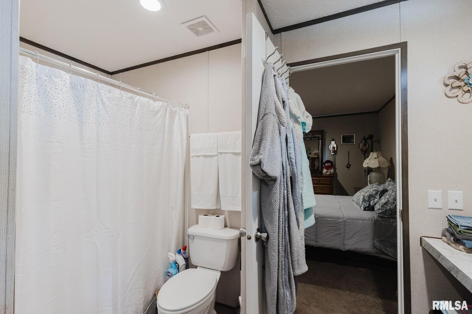 344 Seba Street Hurst, IL 62949 - Photo 20 of 34 a bathroom with a sink toilet and shower