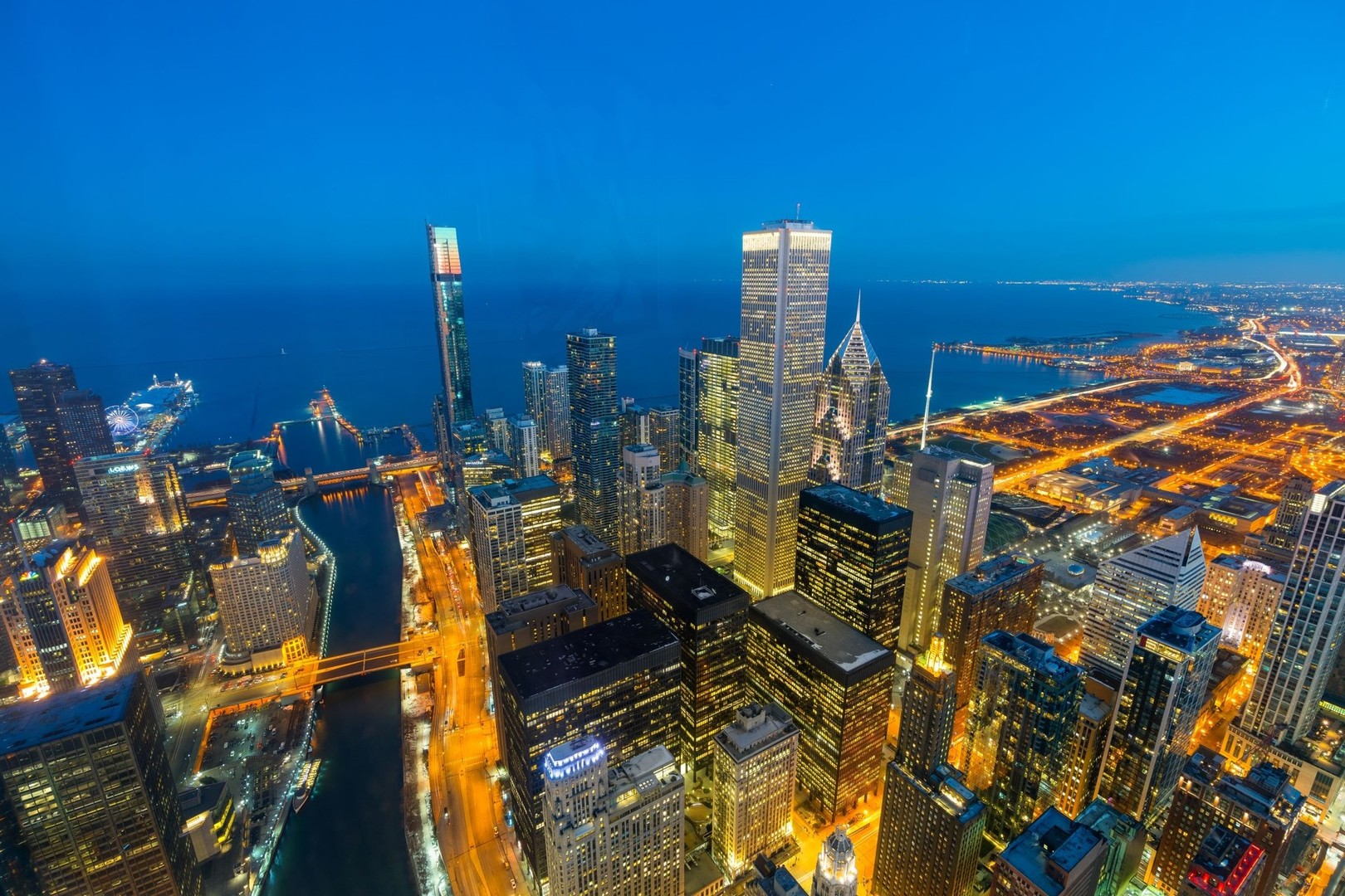 401 North Wabash Avenue, Unit 83E Chicago, IL 60611 - Photo 17 of 33 a view of a city with tall buildings