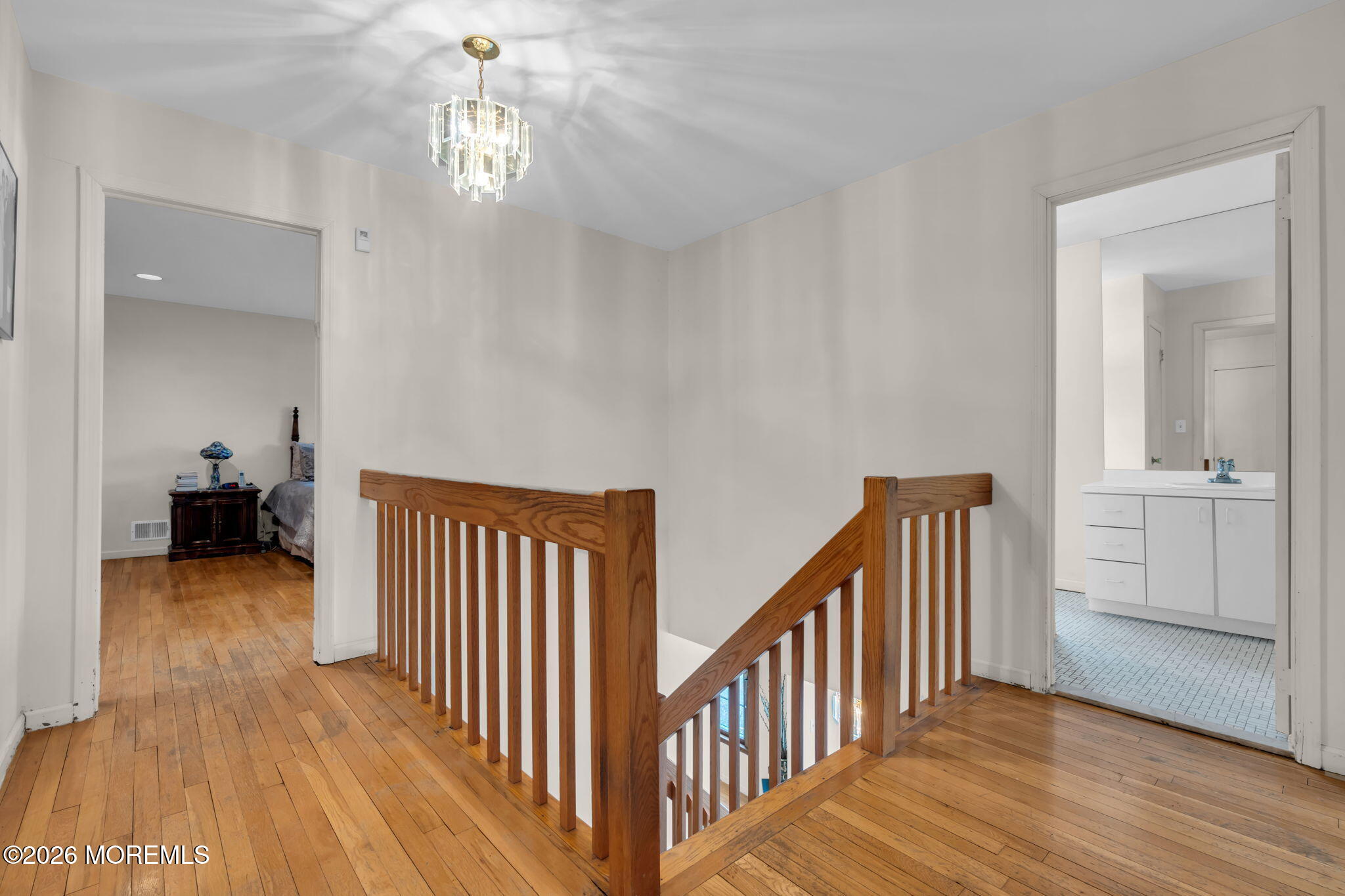 103 Reids Hill Road Morganville, NJ 07751 - Photo 28 of 44 a view of a hallway view with staircase