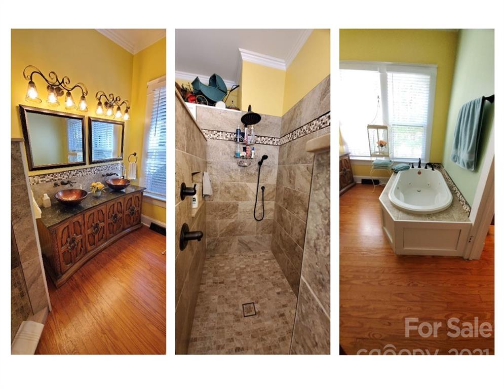 2251 Boheler Road Clover, SC 29710 - Photo 8 of 29 a bathroom with a sink a mirror and a shower