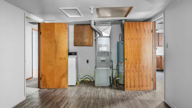 a view of front door