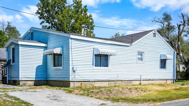 a view of a house door