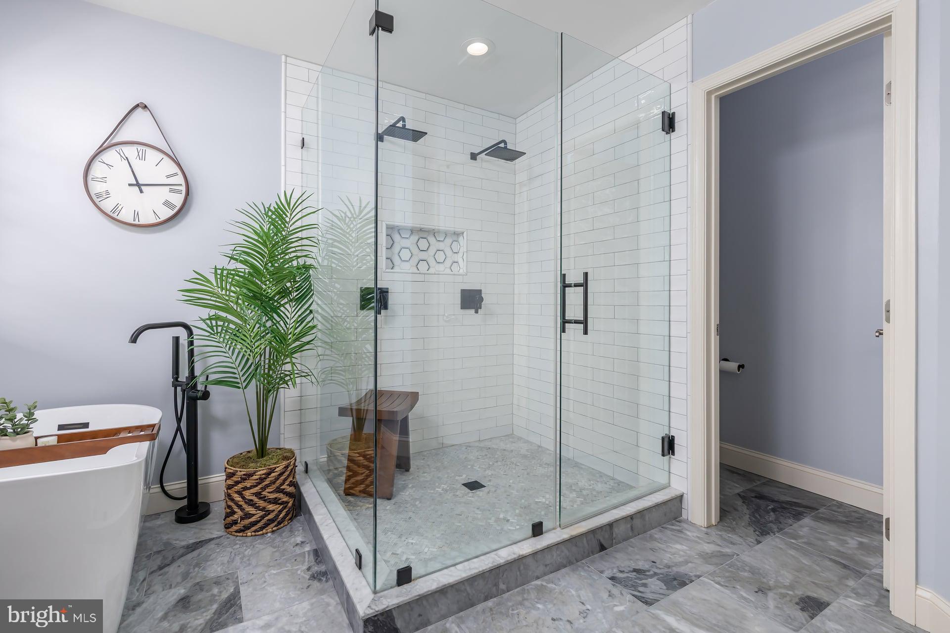 808 Derius Drive Mickleton, NJ 08056 - Photo 54 of 73 Sleek glass shower in modern retreat.