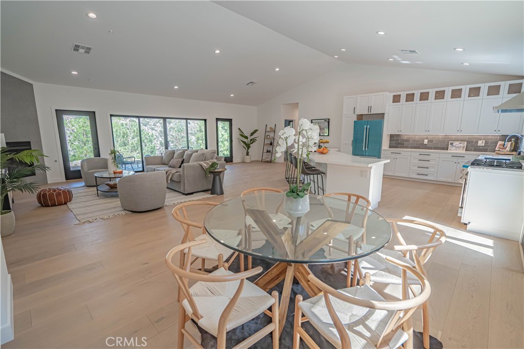 4134 Big Tujunga Canyon Road Tujunga, CA 91042 - Photo 5 of 44 a living room with fireplace furniture and a large window