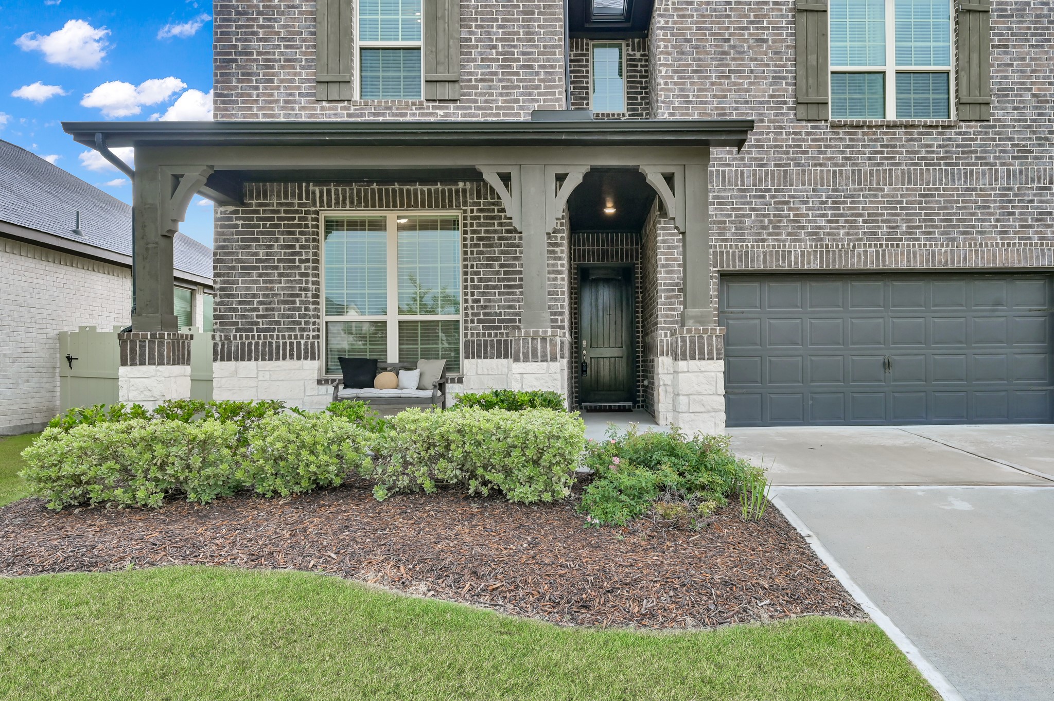 17413 Turtleweed Lane Conroe, TX 77385 - Photo 22 of 27 a front view of a house with garden
