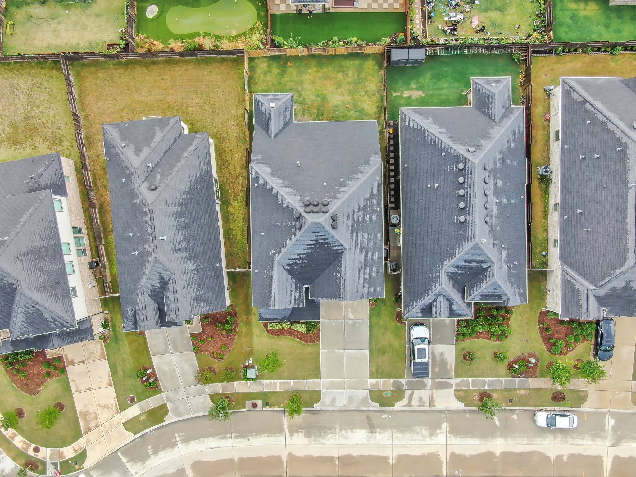 17413 Turtleweed Lane Conroe, TX 77385 - Photo 27 of 27 an aerial view of a house with a garden and lake view