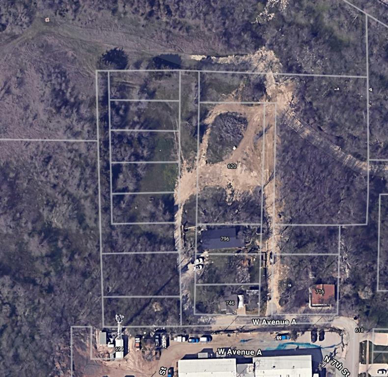 0 North 6th Street Midlothian, TX 76065 - Photo 2 of 3 View with lots marked