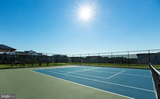 a view of a tennis court
