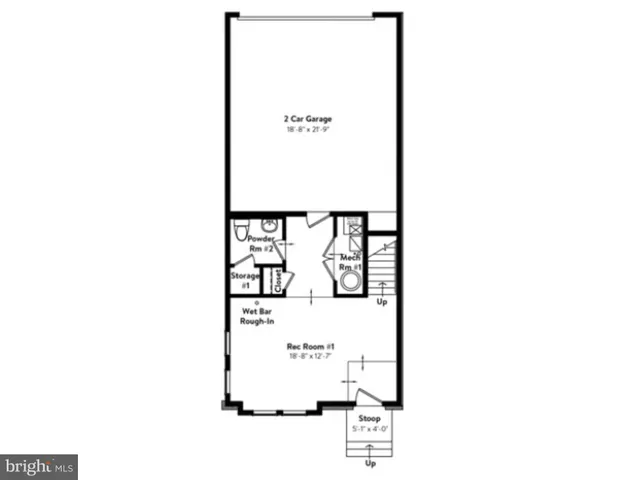 a picture of a bench in front of a door