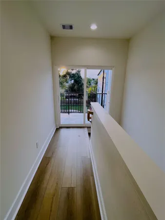 a view of a balcony with lake