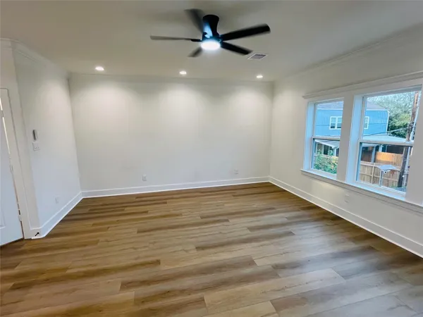 a kitchen with stainless steel appliances a refrigerator sink and stove