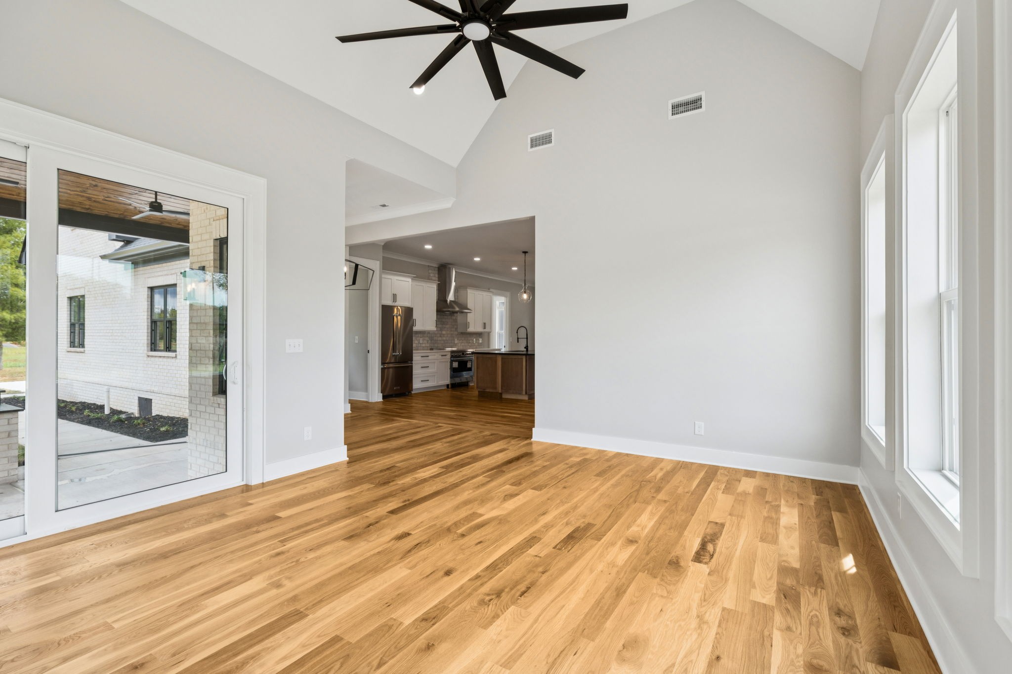8297 12 Corners Road Lascassas, TN 37085 - Photo 23 of 63 a view of empty room with wooden floor