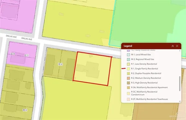 a view of a large window