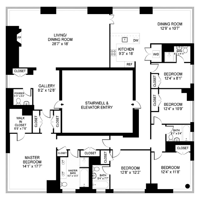 80 Riverside Boulevard, Unit PH1B Manhattan, NY 10069 - Photo 31 of 31