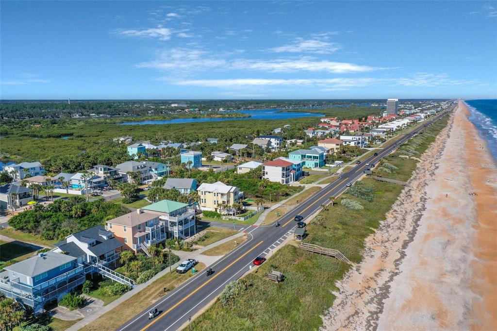North Ocean Boulevard Flagler Beach, FL 32136 - Photo 4 of 11 a view of a city with an ocean