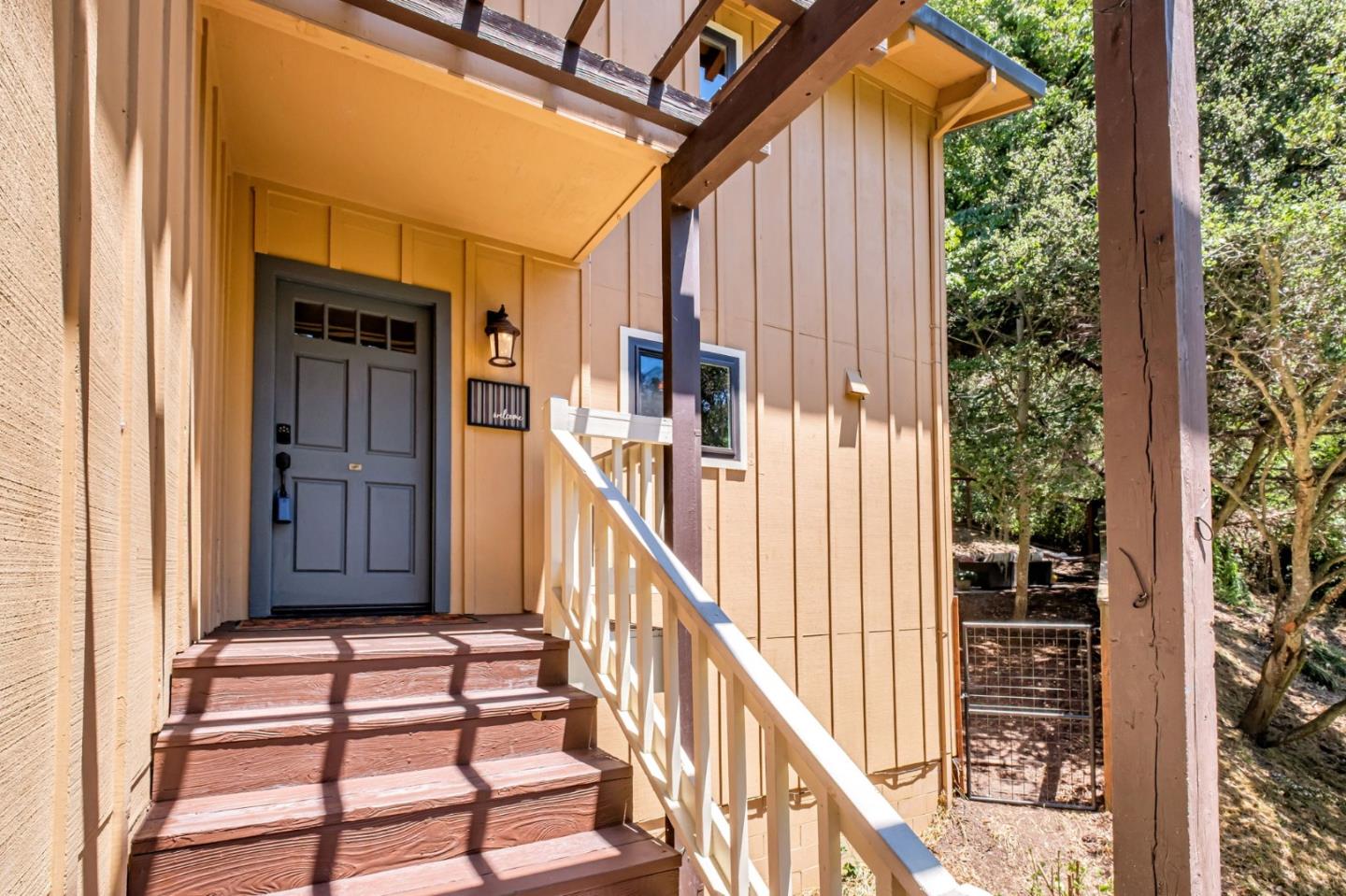 4858 Freedom Boulevard Aptos, CA 95003 - Photo 37 of 65 a view of balcony with wooden floor and stairs