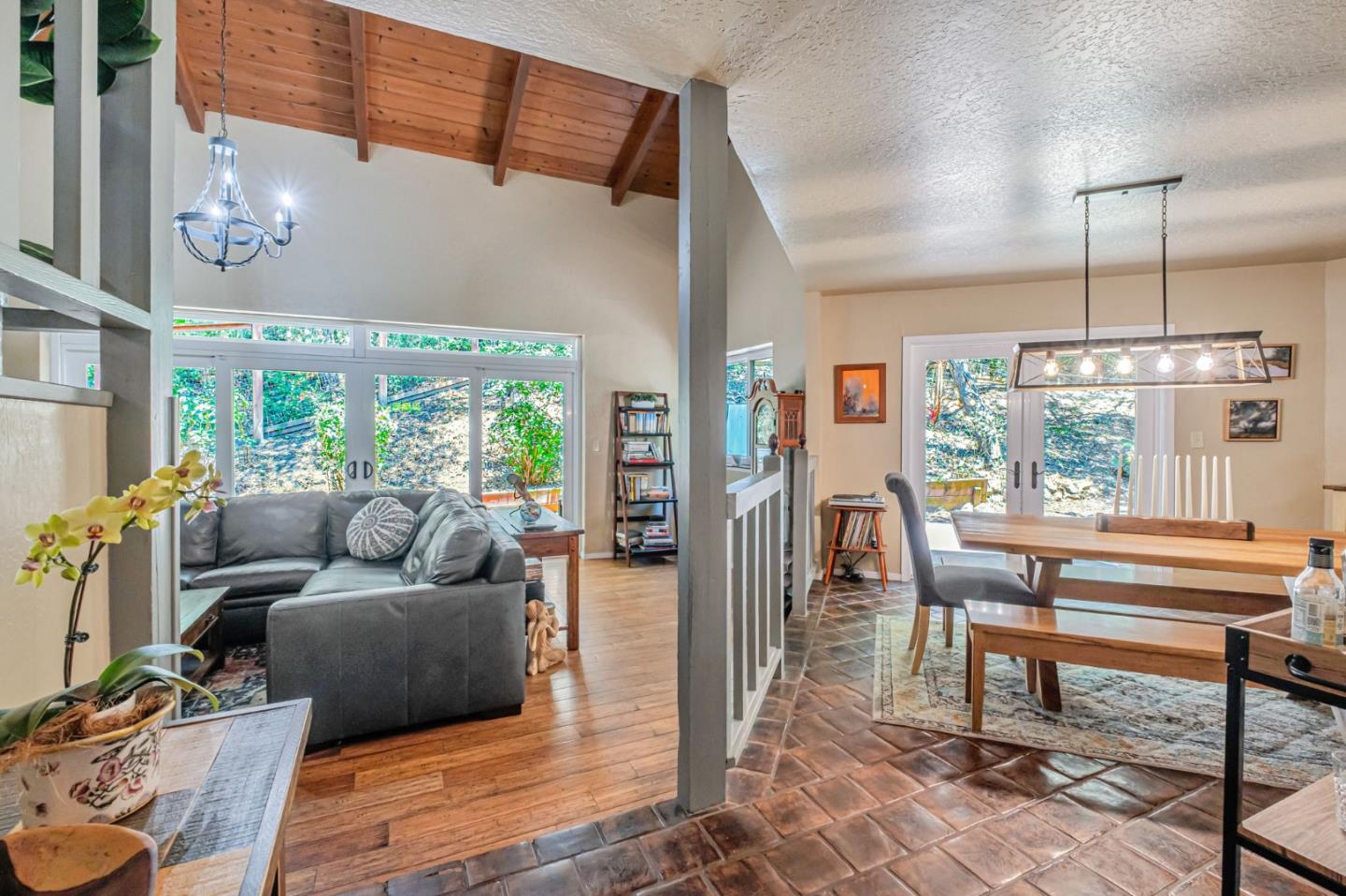 4858 Freedom Boulevard Aptos, CA 95003 - Photo 6 of 65 a living room with furniture and a large window