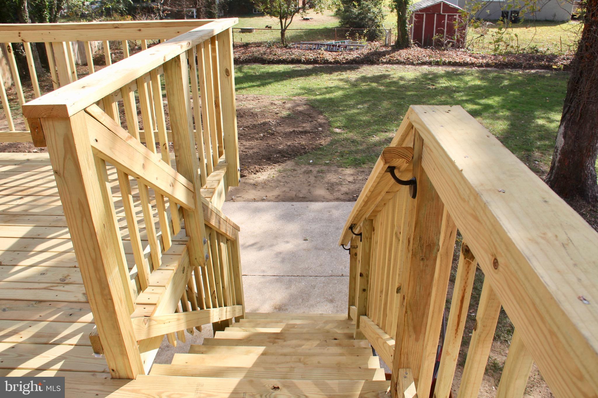 6619 Napoli Road Temple Hills, MD 20748 - Photo 38 of 45 Deck Stairs