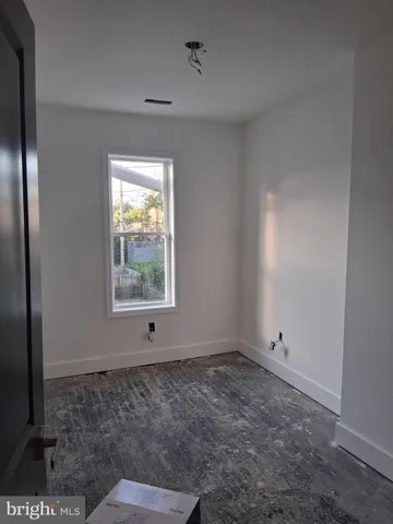 a view of hallway with window