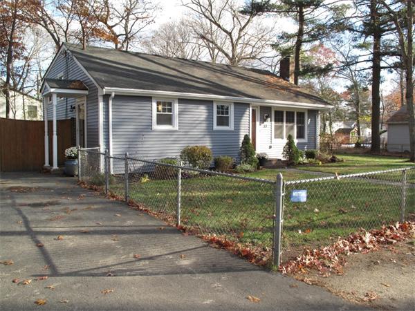 33 Edgewood Road Holbrook, MA 02343 - Photo 1 of 24 a front view of a house with garden