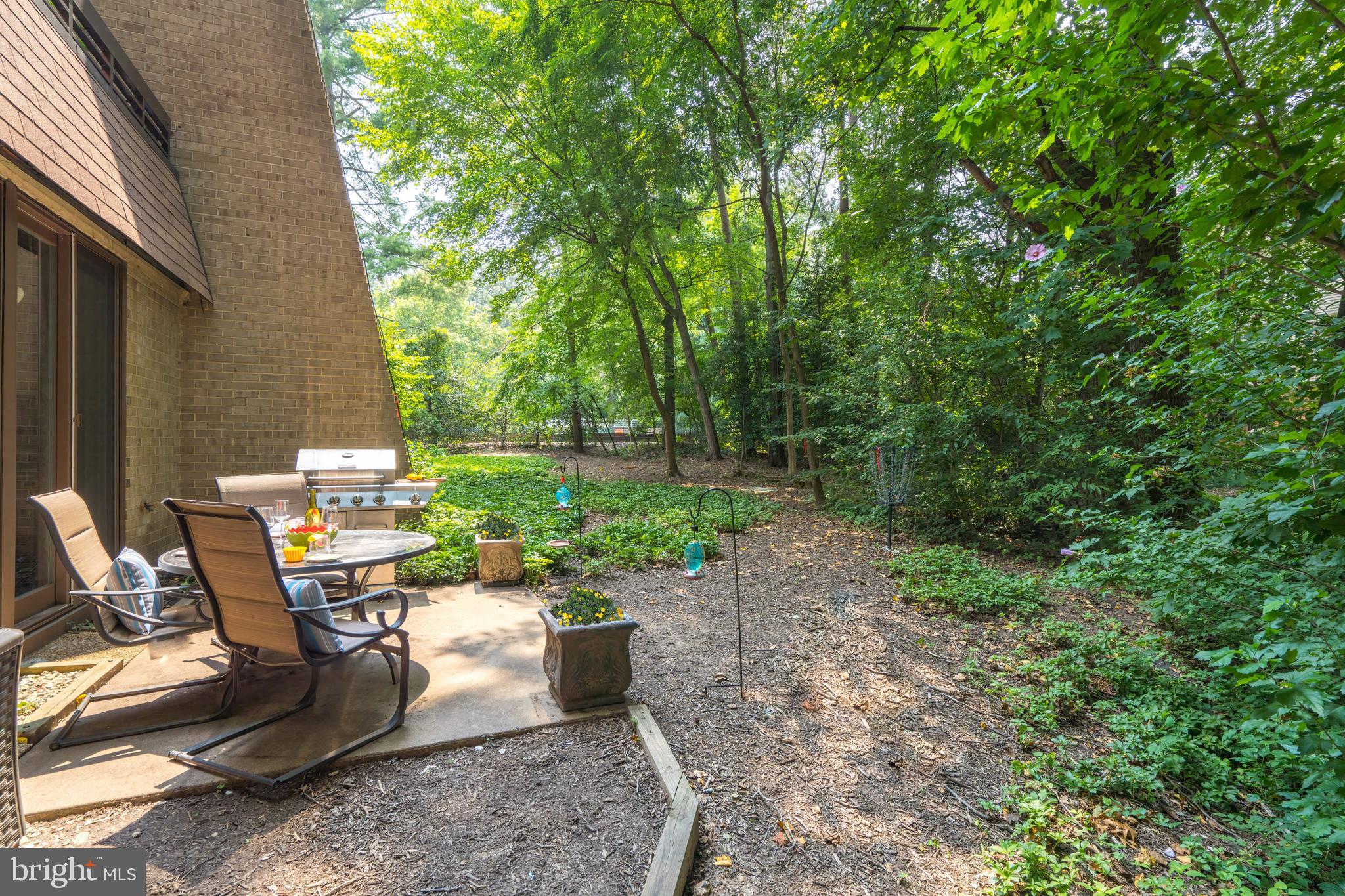 11646 Ivystone Court Reston, VA 20191 - Photo 22 of 28 Second Patio Backing to Trees