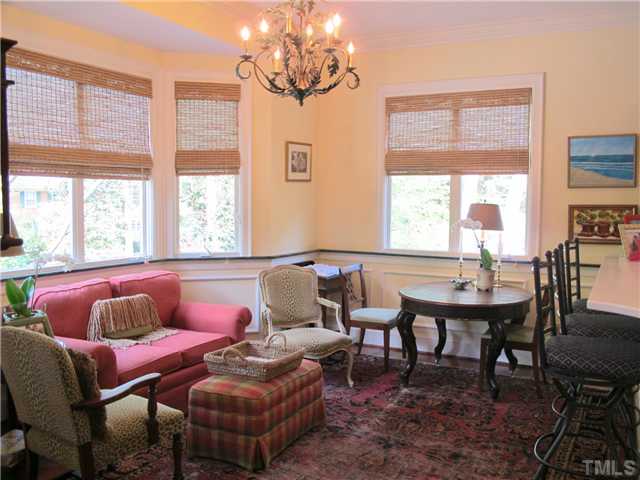 304 Marlowe Road Raleigh, NC 27609 - Photo 16 of 25 a living room with furniture and a large window