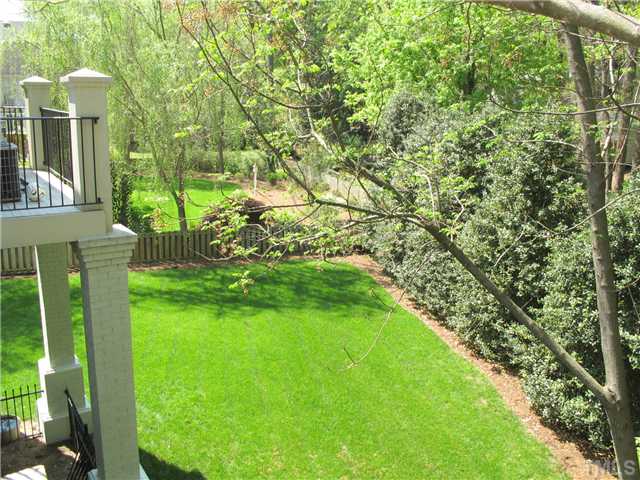 304 Marlowe Road Raleigh, NC 27609 - Photo 24 of 25 a garden view with a seating space