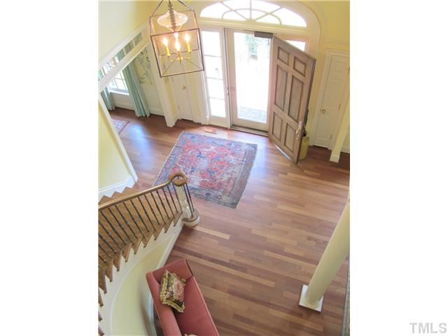 304 Marlowe Road Raleigh, NC 27609 - Photo 5 of 25 a view of entryway with wooden floor