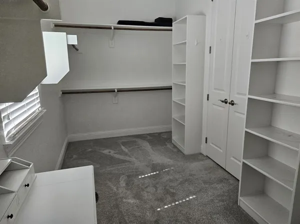 a view of closet