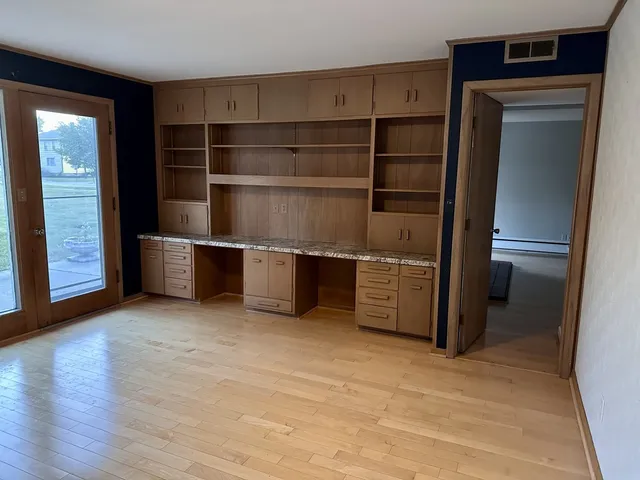 a room with closet