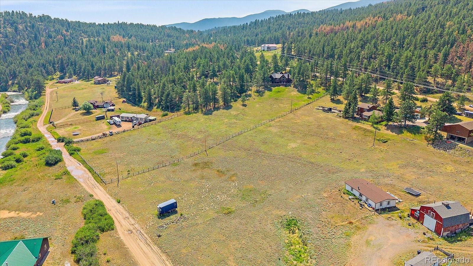 357 County Road 64 Shawnee, CO 80475 - Photo 48 of 50 a view of a swimming pool with a mountain view