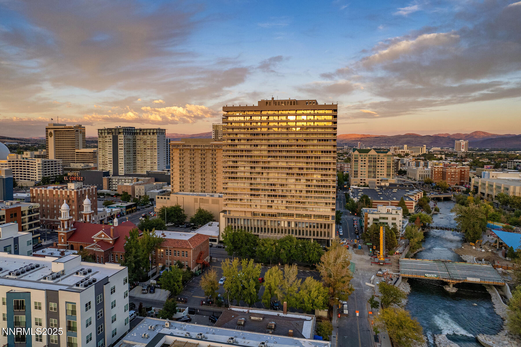 100 North Arlington Avenue, Unit 7K Reno, NV 89501 - Photo 22 of 28 a view of a city with tall buildings
