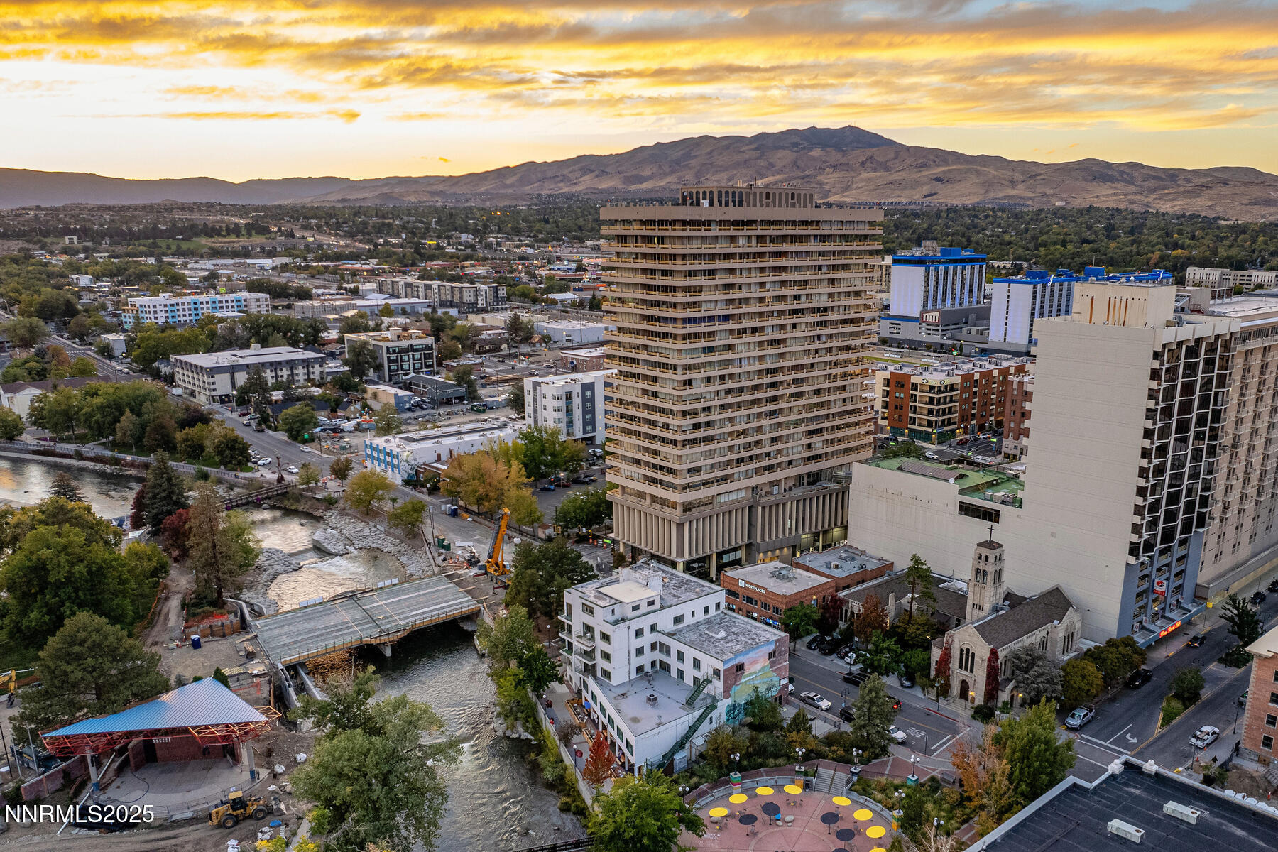 100 North Arlington Avenue, Unit 7K Reno, NV 89501 - Photo 23 of 28 a view of a city and mountains