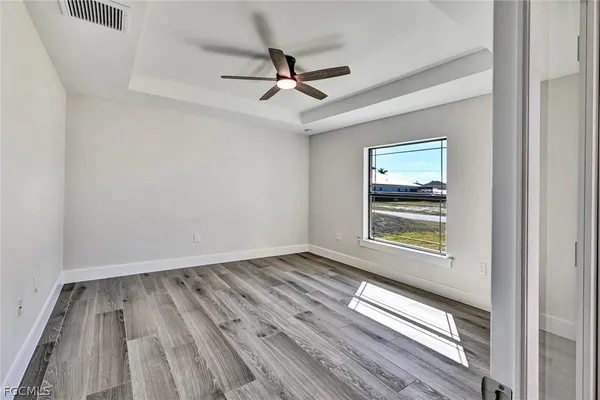 a view of wooden floor in a room