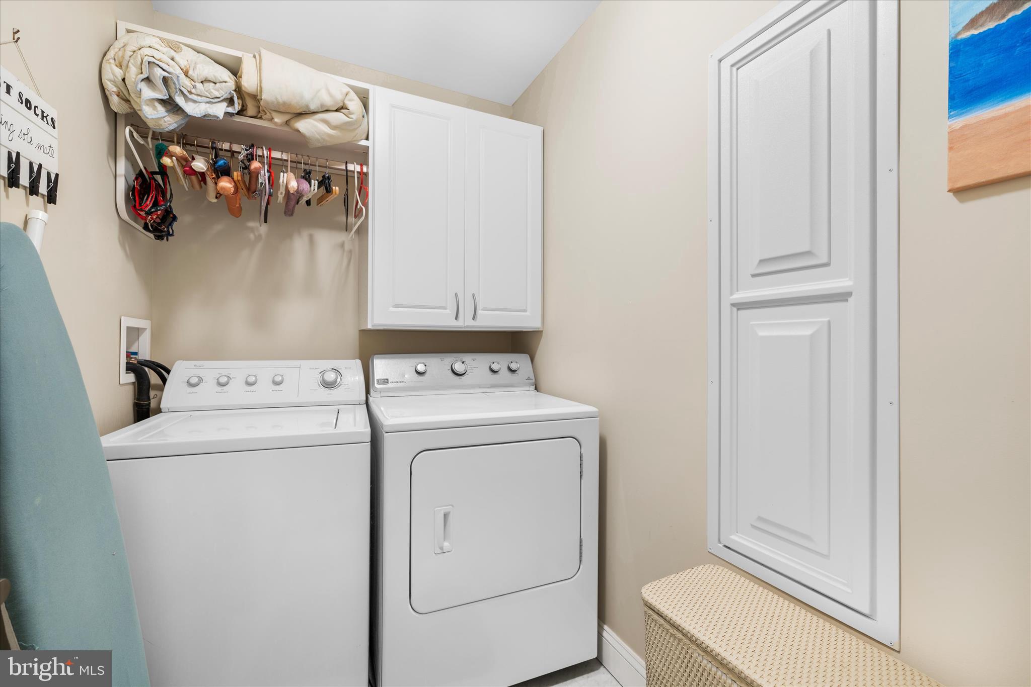 30 Marshall Road Rehoboth Beach, DE 19971 - Photo 41 of 77 a utility room with dryer and washer