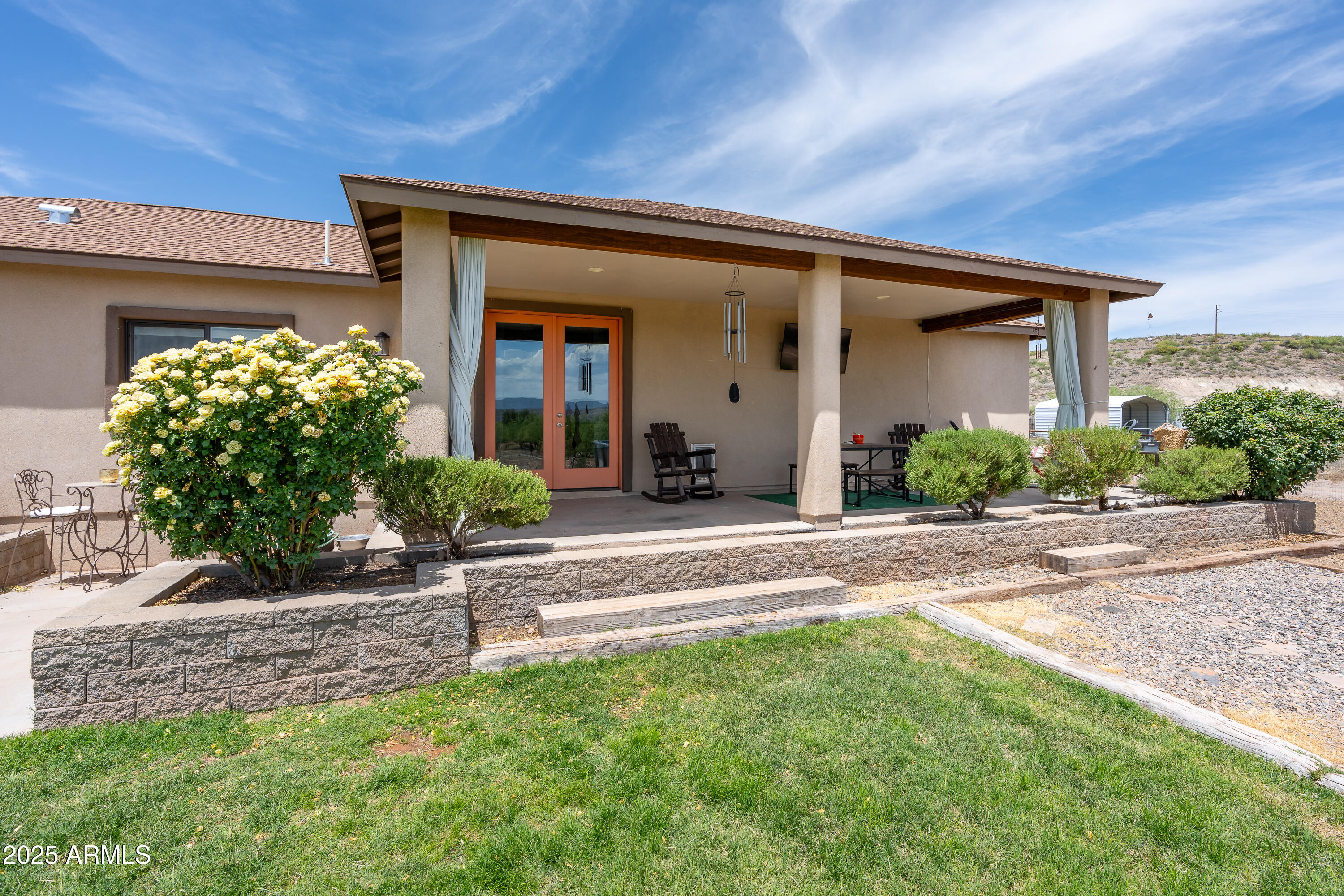 955 West Copperhead Road Camp Verde, AZ 86322 - Photo 28 of 35 front view of a house with a yard