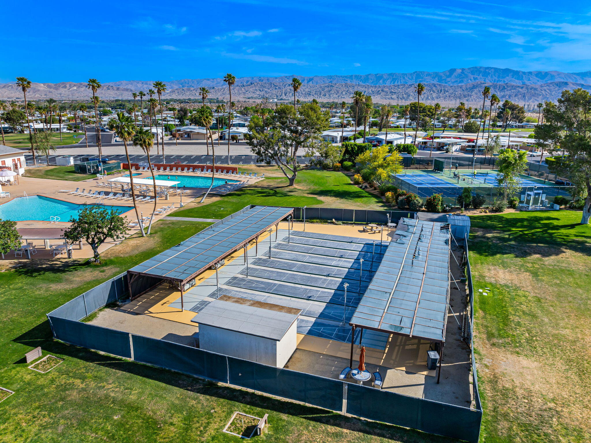 33204 Laredo Circle Thousand Palms, CA 92276 - Photo 53 of 62 a view of a chairs and table on the terrace