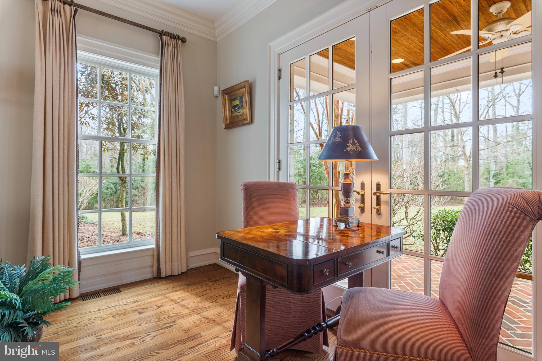 403 Beards Dock Crossing Annapolis, MD 21403 - Photo 20 of 96 a view of a workspace with furniture and a window