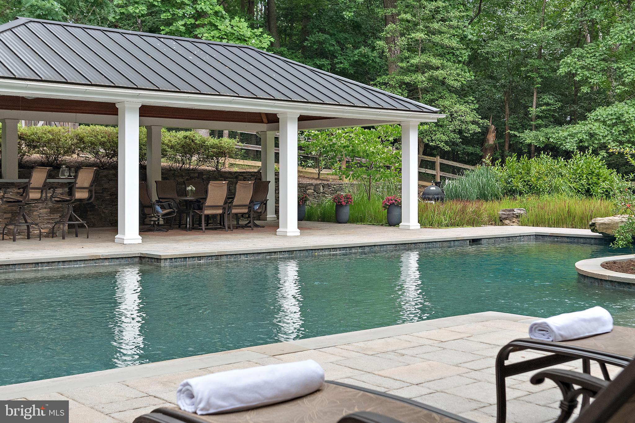 403 Beards Dock Crossing Annapolis, MD 21403 - Photo 5 of 96 Pool pavilion with dining area and kitchen / bar.