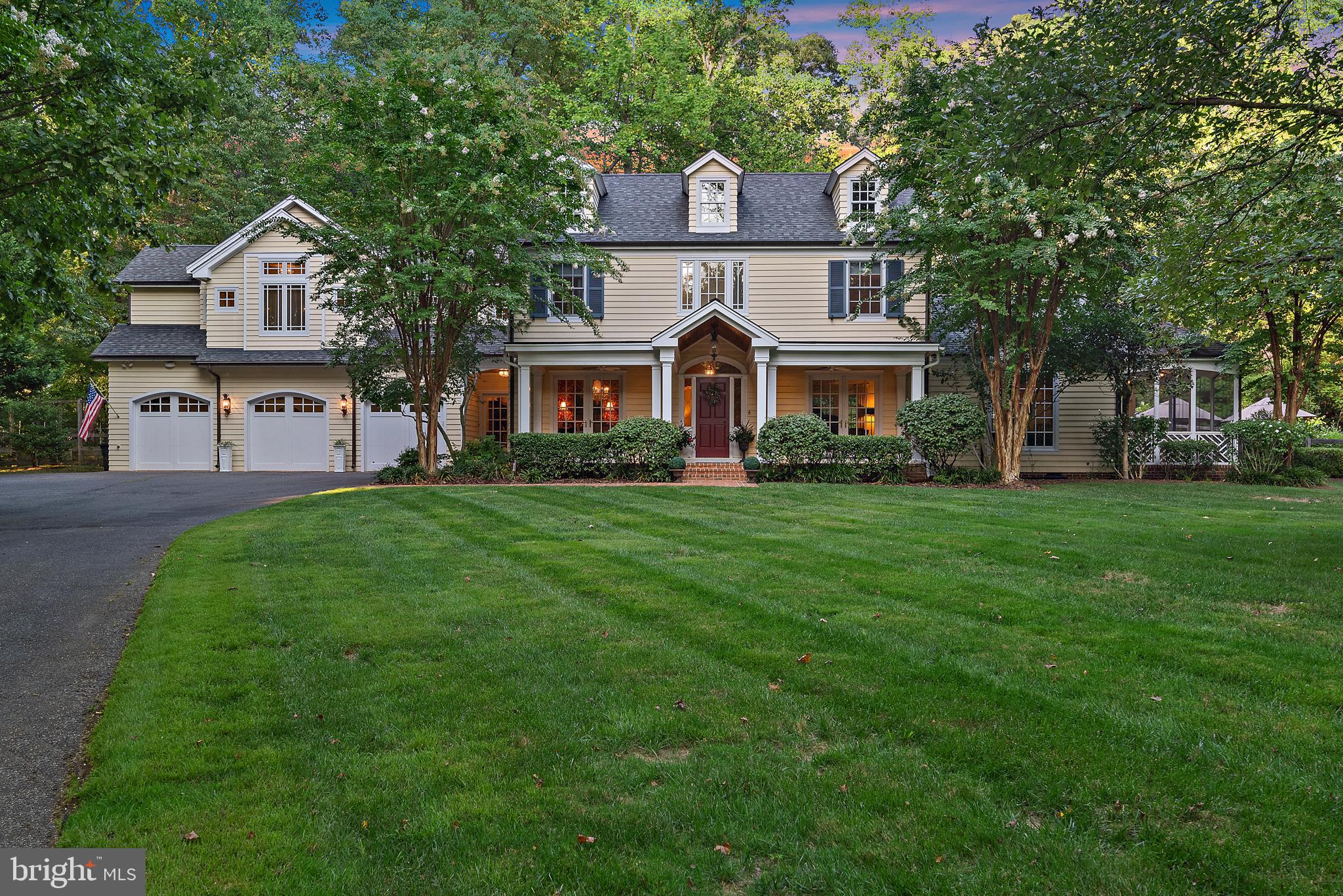 403 Beards Dock Crossing Annapolis, MD 21403 - Photo 96 of 96 a front view of a house with a garden and trees