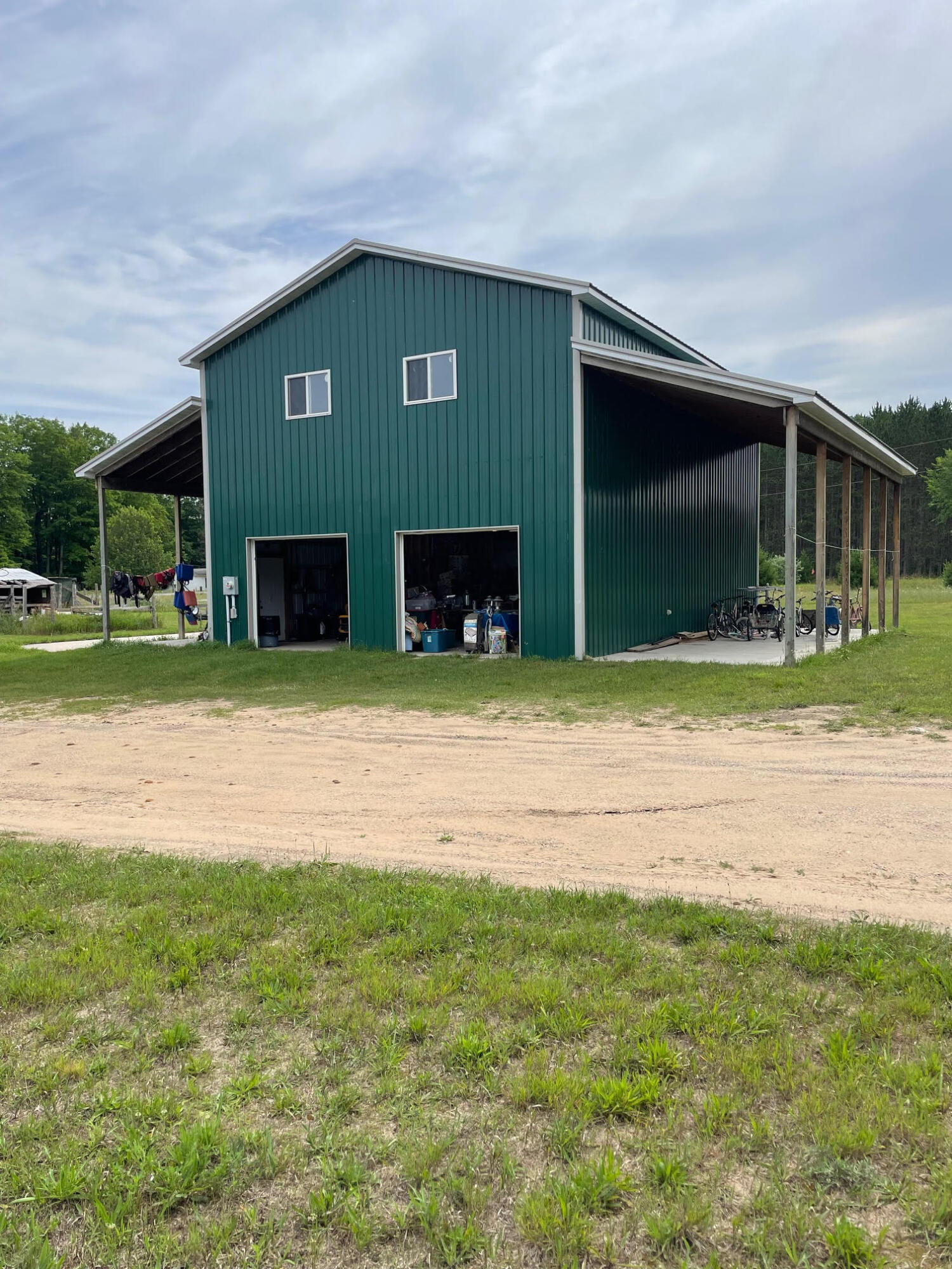 12416 Johnson Road Kaleva, MI 49645 - Photo 2 of 37 Barn