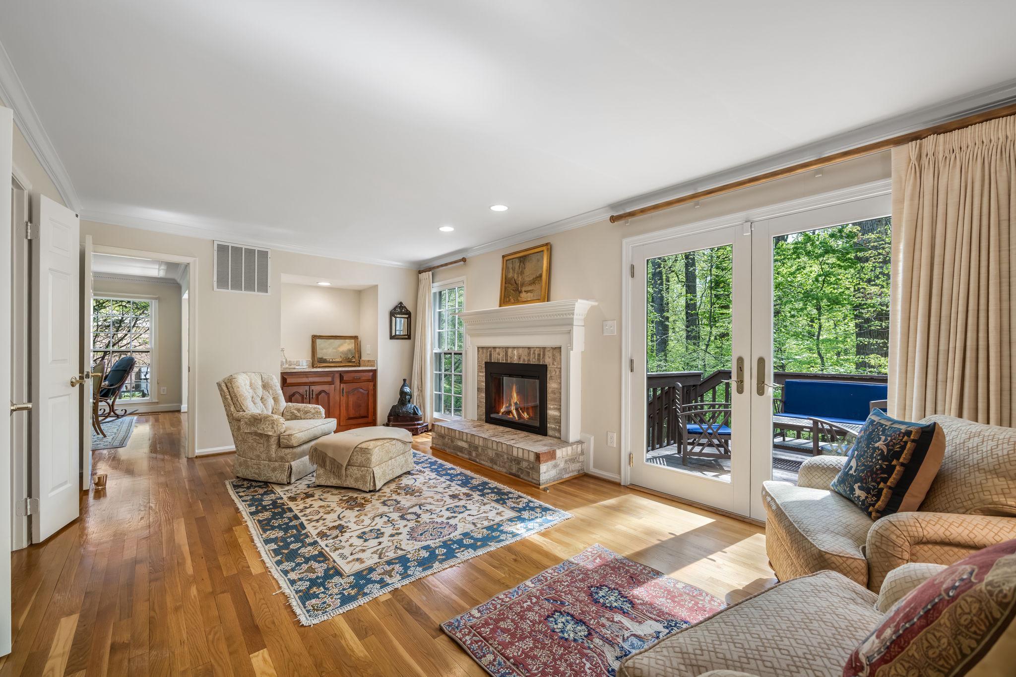 718 Ridge Drive McLean, VA 22101 - Photo 16 of 61 Serene Family Room with views of nature