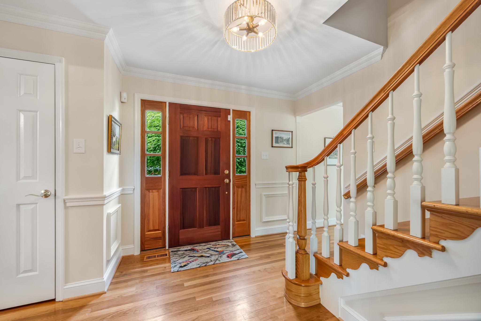 718 Ridge Drive McLean, VA 22101 - Photo 9 of 61 Welcoming Foyer with elegant charm