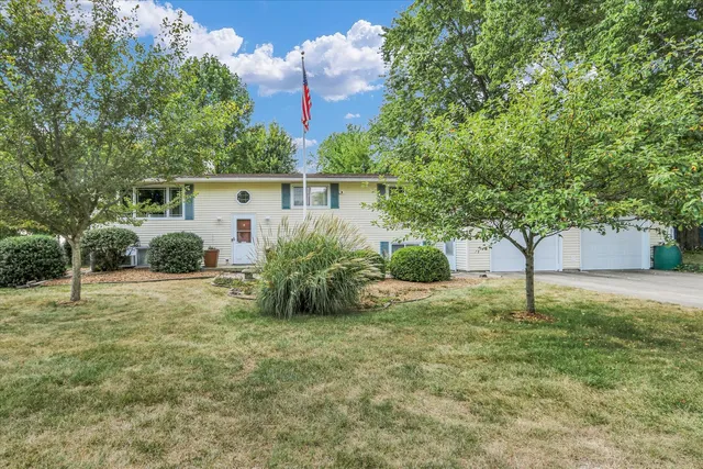 a house with lots of trees