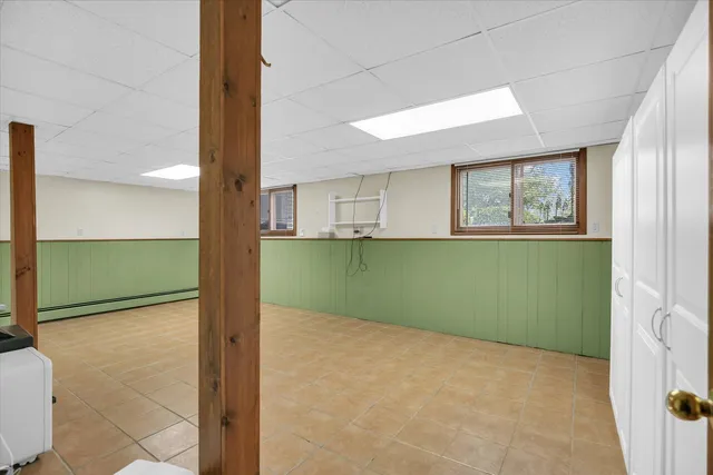 a view of a room with window