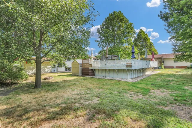 a view of deck with patio